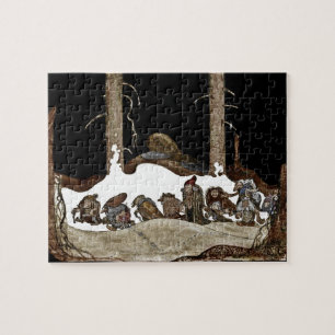 I julnatten - pussel