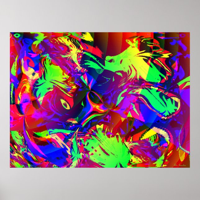 I Jungle, den mäktiga Jungle Poster (Framsidan)