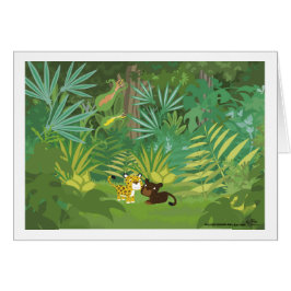 I Jungle Hälsningskort