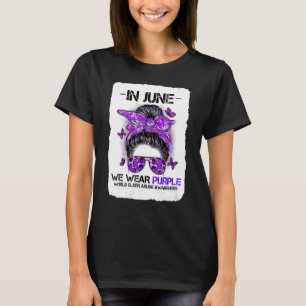 I juni uppmärksammar vi Lila World Elder Abuse Awa T Shirt