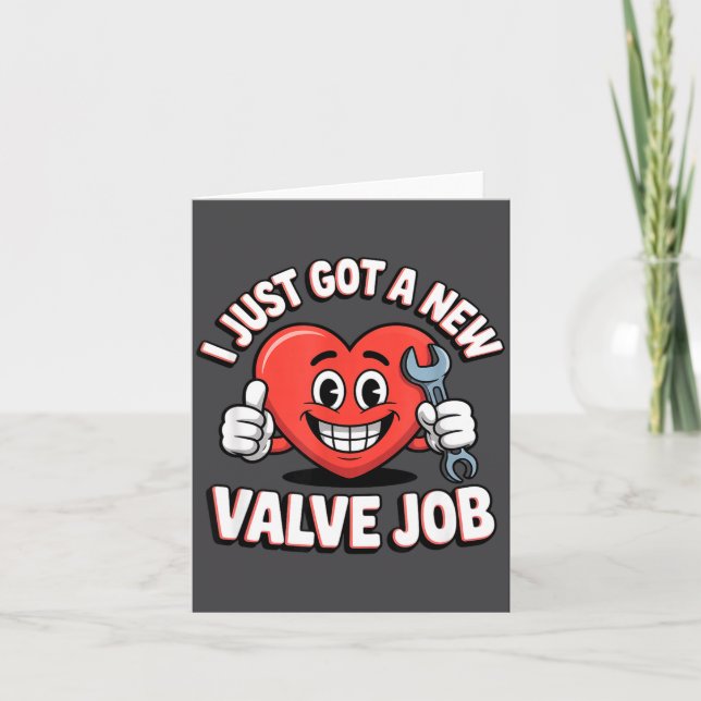 I Just Got A New Valve Job Open Heart Surgery  Kort (Framsida)