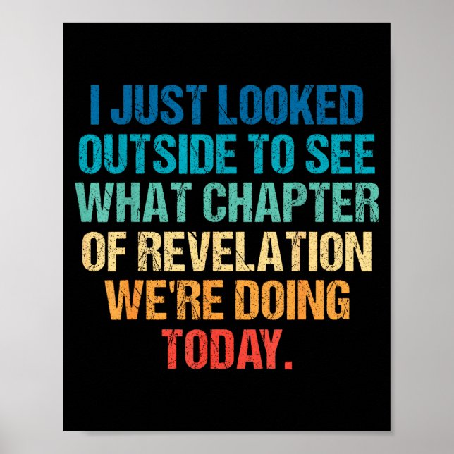 I Just Looked Outside To See What Chapter Of Revel Poster (Framsidan)