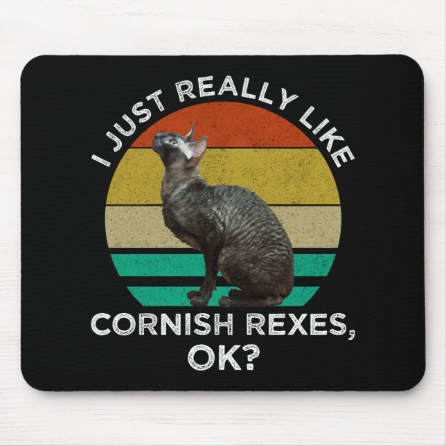 I Just Really Like Cornish Rexes, OK? Musmatta (Framsidan)