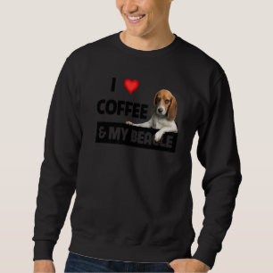 I Kaffe från Kärlek och min yngel från Hund Pappa Lång Ärmad Tröja