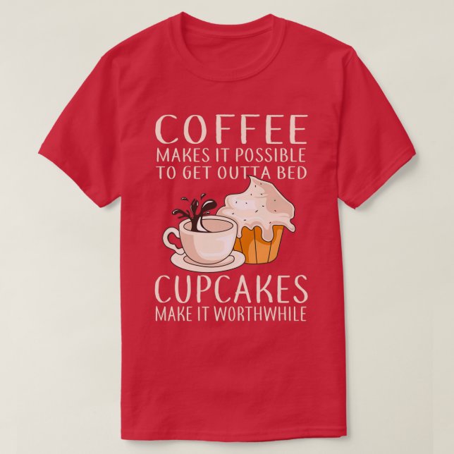 I kaffe litar vi på Kaffe älskare och Barista 1 T Shirt (Design framsida)