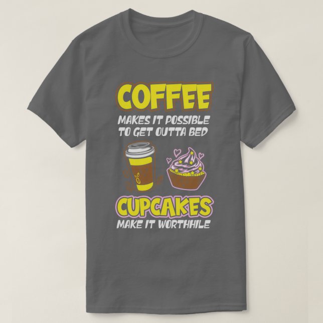 I kaffe litar vi på Kaffe älskare och Barista T Shirt (Design framsida)