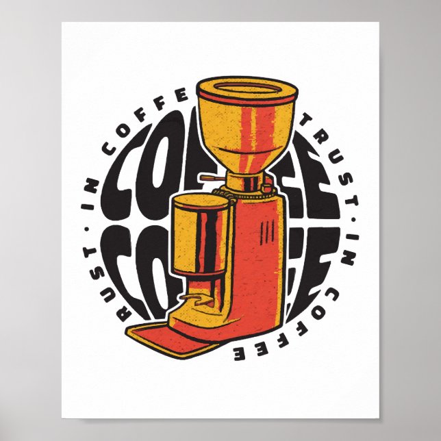 I kaffe litar vi på poster (Framsidan)