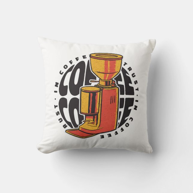 I kaffe vi litar  kudde (Framsida)