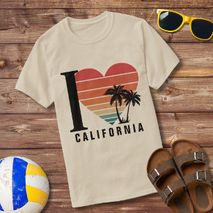 I ♥ Kalifornien Retro Tee