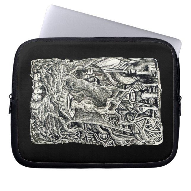 I källaren laptop sleeve (Framsidan)