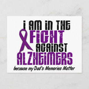 I kampen mot Alzheimers sjukdom PAPPA Vykort