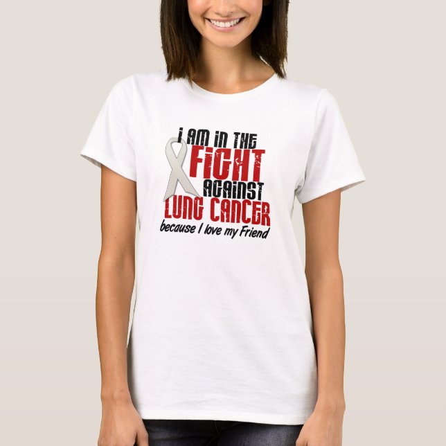 I kampen mot lungcancer t-shirt (Framsida)