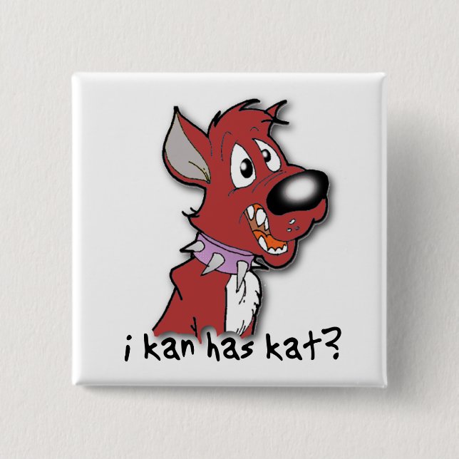 I Kan Has Kat? Rollig knapp Jag kan ha ? (Framsida)