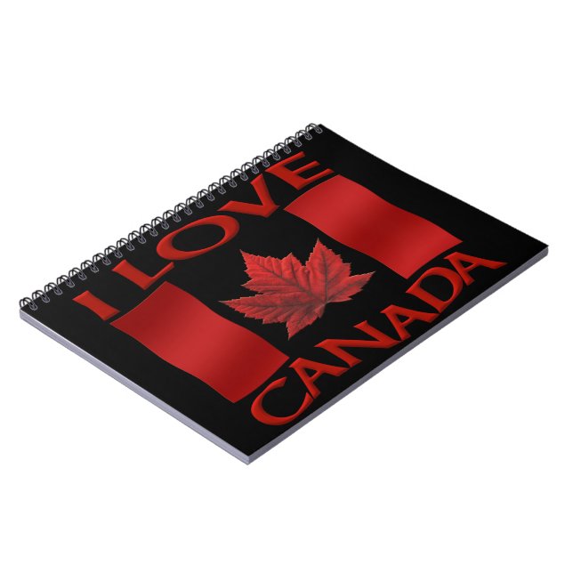 I Kanada Canada Journal Kanada Souvenir Notebooks Anteckningsbok (Vänstra Sidan)