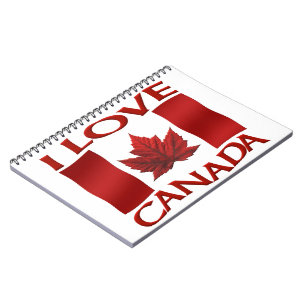 I Kanada Canada Journal Kanada Souvenir Notebooks Anteckningsbok Med Spiral
