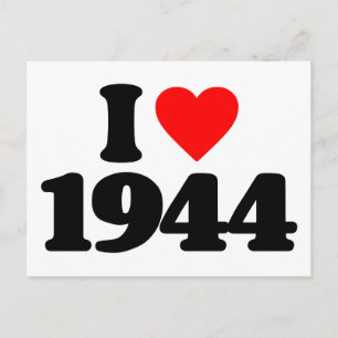 I KÄRLEK 1944 VYKORT