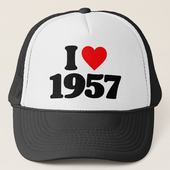 I KÄRLEK 1957 TRUCKERKEPS (Framsida)