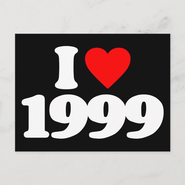 I KÄRLEK 1999 VYKORT (Framsida)