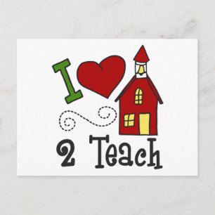 I Kärlek 2 Teach Vykort