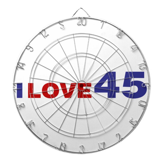 I Kärlek 45 Darttavla (Framsidan)