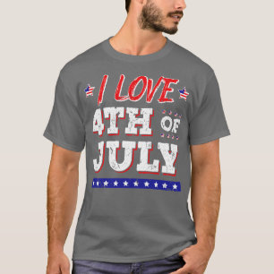 I Kärlek 4 juli Manar Women USA T Shirt