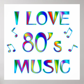 I Kärlek 80 Poster