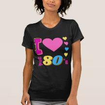 I Kärlek 80:s T-Shirt