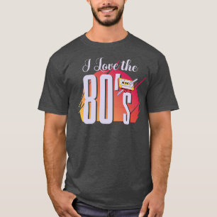 I Kärlek 80-talet i Retro Music Manar Women Eghtie T Shirt