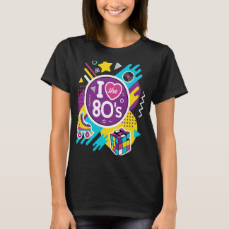 I Kärlek 80-talets kläder för kvinnor och Manar 19 T Shirt