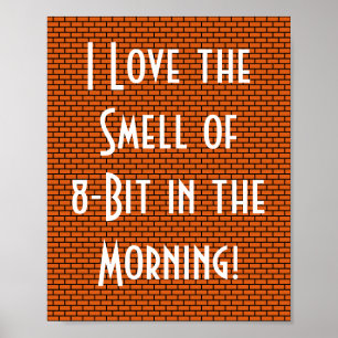 I Kärlek, 8-bitars Smell på morgonen, Orange Poster
