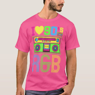 I Kärlek 90S RB Music Tee 1990S Stil Outfit Vintag