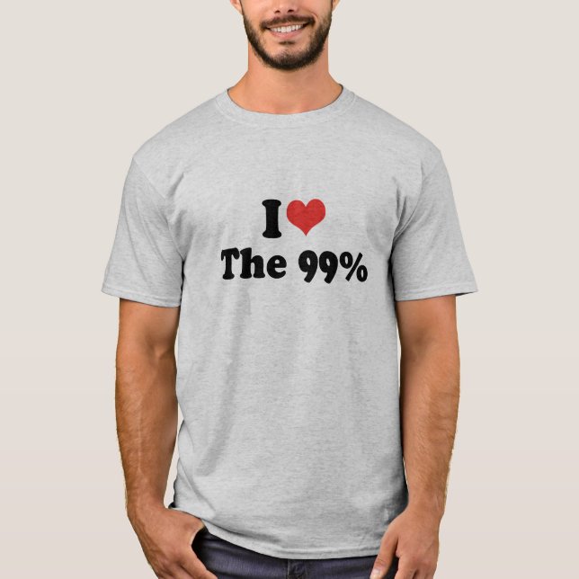 I KÄRLEK: 99 PROCENT - .png Tee Shirt (Framsida)
