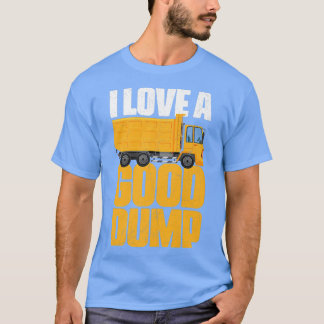 I Kärlek A Bra Dump Sopor Man Trucker Sopor Tru T Shirt