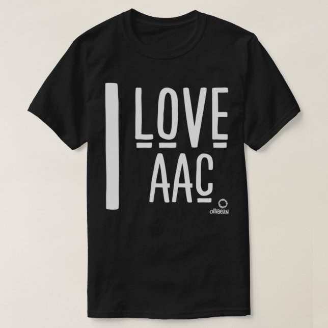 I Kärlek AAC T Shirt (Design framsida)