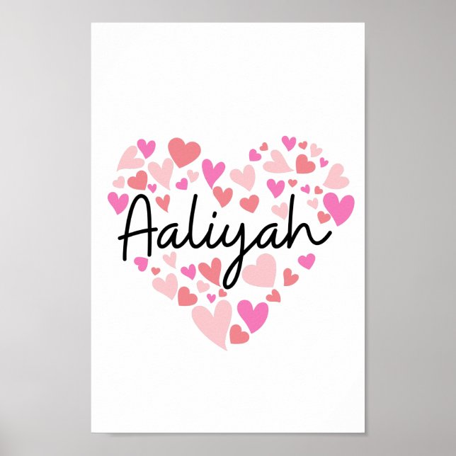 I kärlek Aaliyah Poster (Framsidan)