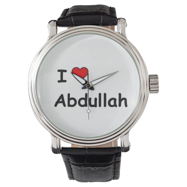 I Kärlek Abdullah Armbandsur (Framsida)
