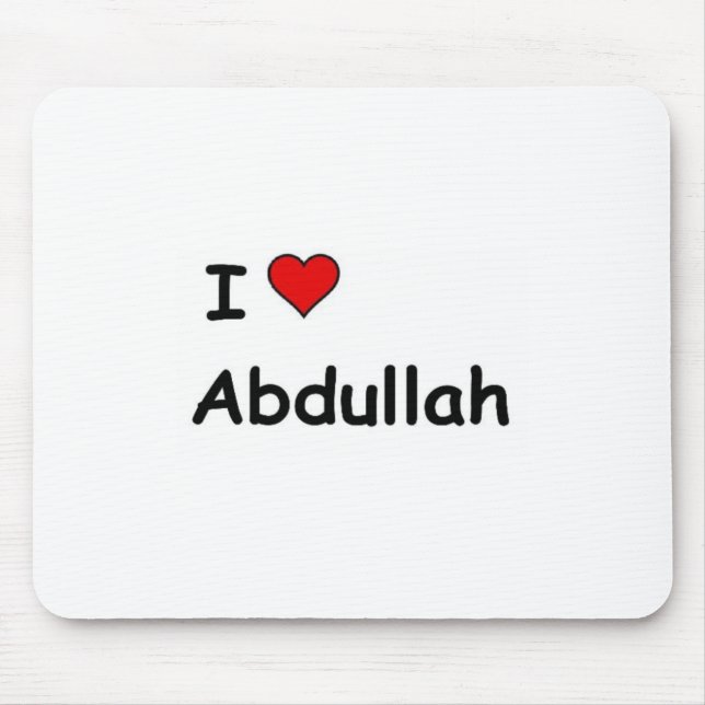 I Kärlek Abdullah Musmatta (Framsidan)