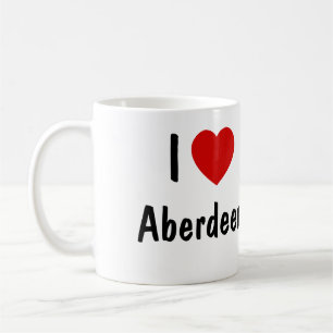 I Kärlek Aberdeen Kaffemugg