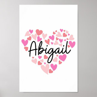 I kärlek Abigail Poster