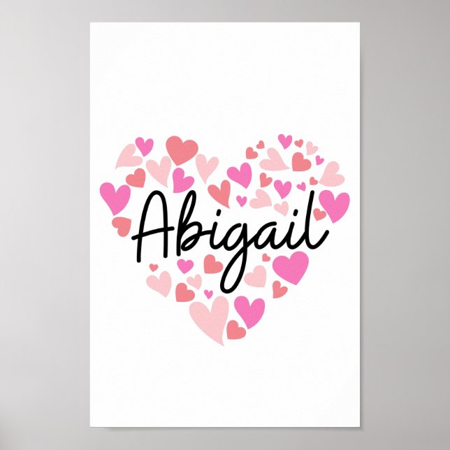 I kärlek Abigail Poster (Framsidan)