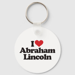 I Kärlek Abraham Lincoln Nyckelring