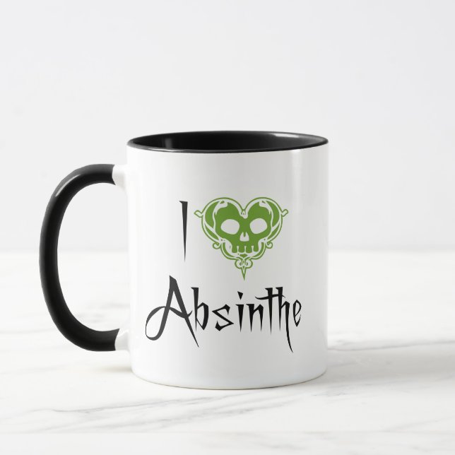 I Kärlek Absinthe Mugg (Vänster)