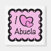I Kärlek Abuela Cute T-Shirt