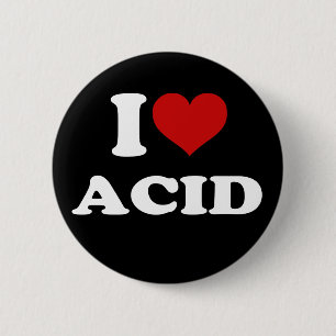 I Kärlek Acid Knapp