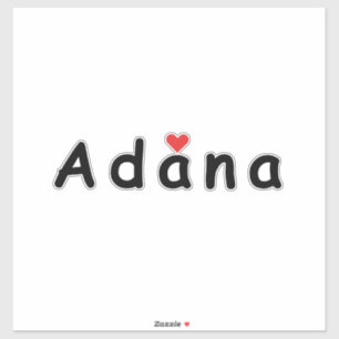 I kärlek Adana Klistermärken