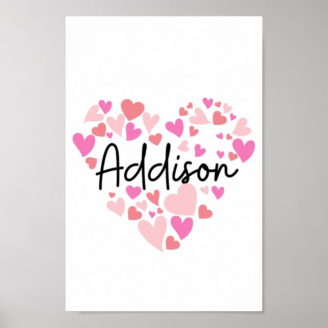 I kärlek Addison Poster (Framsidan)