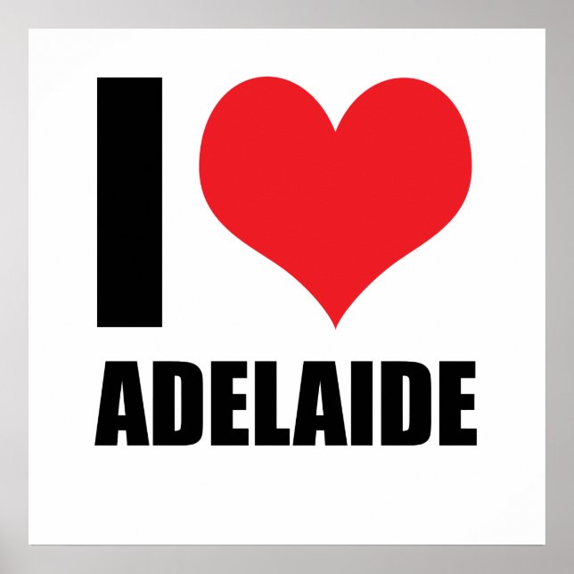I kärlek Adelaide Poster (Framsidan)