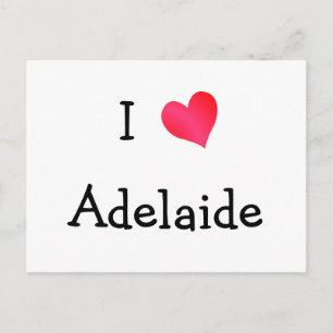 I Kärlek Adelaide Vykort