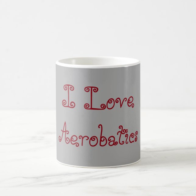 I Kärlek Aerobatik Kaffemugg (Center)