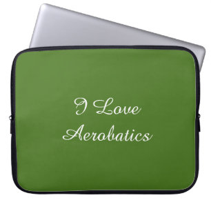 I Kärlek Aerobatik Laptop Sleeve